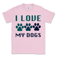 Bubblegum Pink i love my dogs Classic Tee - Bettercallsaul