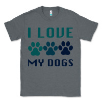 Charcoal Heather i love my dogs Classic Tee - Bettercallsaul