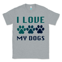 Heather Grey i love my dogs Classic Tee - Bettercallsaul