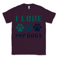 Plum i love my dogs Classic Tee - Bettercallsaul