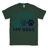 Sports Green i love my dogs Classic Tee - Bettercallsaul