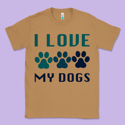 I Love My Dogs Classic Tee Designed By Bettercallsaul