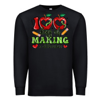 Black 100 days of making a difference Premium Sweatshirt - Artiststas