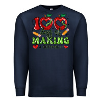 Navy 100 days of making a difference Premium Sweatshirt - Artiststas