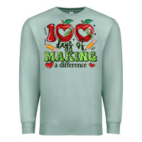 Seafoam 100 days of making a difference Premium Sweatshirt - Artiststas