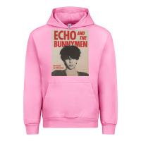 Fuchsia Pink echo and the bunnymen Urban Hoodie - lanVoArt