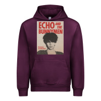 Mauve Wine echo and the bunnymen Urban Hoodie - lanVoArt