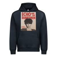 Navy echo and the bunnymen Urban Hoodie - lanVoArt