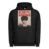Pigment Black echo and the bunnymen Urban Hoodie - lanVoArt