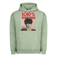 Pigment Oil Green echo and the bunnymen Urban Hoodie - lanVoArt
