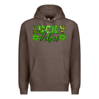 Coffee lucky vibes Premium Hoodie - RanaPortraitStore