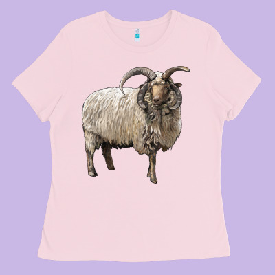 Navajo Churro Sheep Ladies Tee Designed By Lillyallendesigns