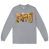 Heather Grey fall cma Long Sleeve Tee - CowGirlArtShop