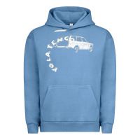 Pigment Pebble Blue yo tengo la Urban Hoodie - lanVoArt