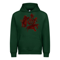Forest Green mark of the malkavian Urban Hoodie - lanVoArt