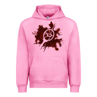 Fuchsia Pink mark of the malkavian Urban Hoodie - lanVoArt
