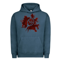 Pigment Midnight Navy mark of the malkavian Urban Hoodie - lanVoArt