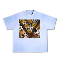Grape Ice western sunflowers and cowhide tumbler tbs Urban Heavy Tee - TumblerDesignByShophia
