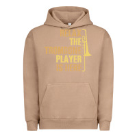 Pigment Burro relax the trombone player is here gift trombone gifts Urban Hoodie - lanVoArt