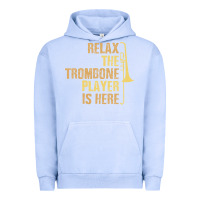 Pigment Grape Ice relax the trombone player is here gift trombone gifts Urban Hoodie - lanVoArt