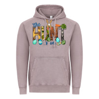 Vintage Zinc The hunt is on with eggs Easter Day Vintage Hoodie - HowdyJamesFarm