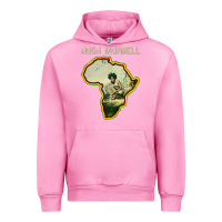 Fuchsia Pink hugh mundell 'africa must be free by 1983' Urban Hoodie - lanVoArt