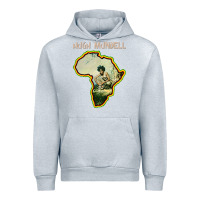 Heather Grey hugh mundell 'africa must be free by 1983' Urban Hoodie - lanVoArt