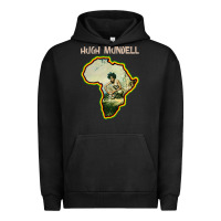 Pigment Black hugh mundell 'africa must be free by 1983' Urban Hoodie - lanVoArt