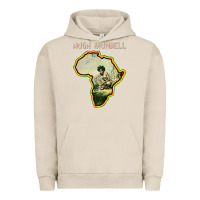 Pigment French Oak hugh mundell 'africa must be free by 1983' Urban Hoodie - lanVoArt