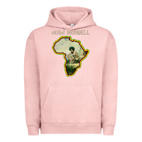 Pigment Salmon hugh mundell 'africa must be free by 1983' Urban Hoodie - lanVoArt
