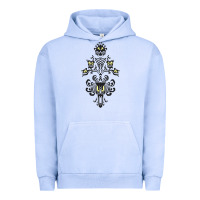 Pigment Grape Ice haunted mansion wallpaper Urban Hoodie - lanVoArt