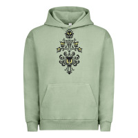 Pigment Oil Green haunted mansion wallpaper Urban Hoodie - lanVoArt