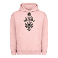 Pigment Salmon haunted mansion wallpaper Urban Hoodie - lanVoArt