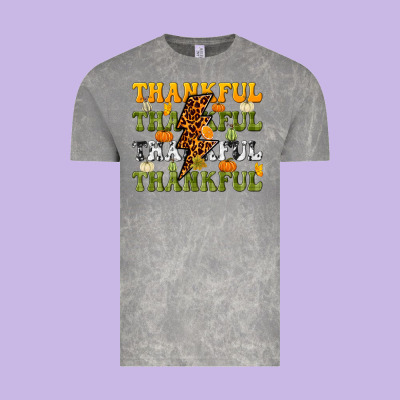 Thankful Thankful Thankful Vintage Tee Designed By Nancycooperartshop