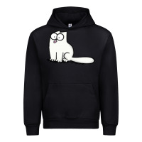 Black simon's cat 1 Urban Hoodie - lanVoArt
