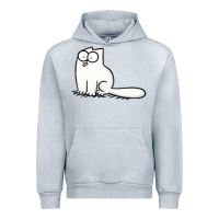 Heather Grey simon's cat 1 Urban Hoodie - lanVoArt