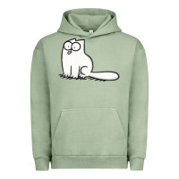Pigment Oil Green simon's cat 1 Urban Hoodie - lanVoArt