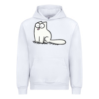 White simon's cat 1 Urban Hoodie - lanVoArt