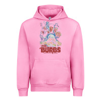 Fuchsia Pink the burbs Urban Hoodie - lanVoArt