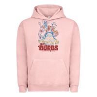 Pigment Salmon the burbs Urban Hoodie - lanVoArt