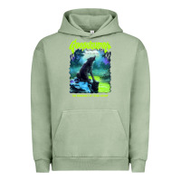 Pigment Oil Green r.l. stine goosebumps nightmare halloween werewolf fever swamp essenti Urban Hoodie - lanVoArt