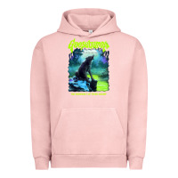 Pigment Salmon r.l. stine goosebumps nightmare halloween werewolf fever swamp essenti Urban Hoodie - lanVoArt