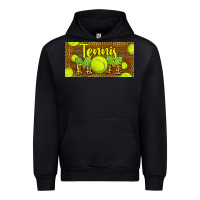 Black tennis mom license plate Urban Hoodie - BarkalooDesign
