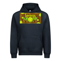 Navy tennis mom license plate Urban Hoodie - BarkalooDesign