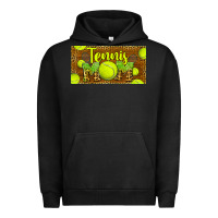 Pigment Black tennis mom license plate Urban Hoodie - BarkalooDesign