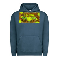 Pigment Midnight Navy tennis mom license plate Urban Hoodie - BarkalooDesign