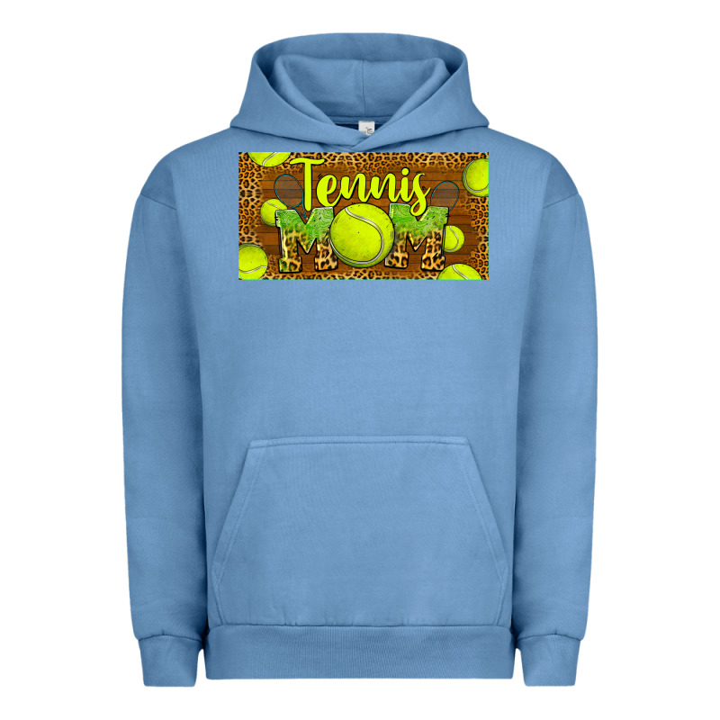 Tennis Mom License Plate Urban Hoodie by BarkalooDesign | Teevron