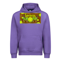 Tulip tennis mom license plate Urban Hoodie - BarkalooDesign