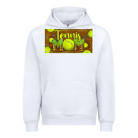 White tennis mom license plate Urban Hoodie - BarkalooDesign