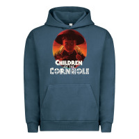 Pigment Midnight Navy children of the corn halloween cornhole the kids' spooky horror movie Urban Hoodie - lanVoArt